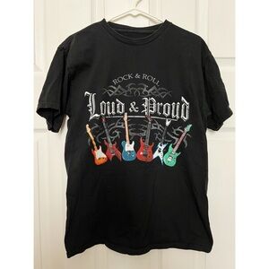 Rock & Roll loud & proud t-shirt